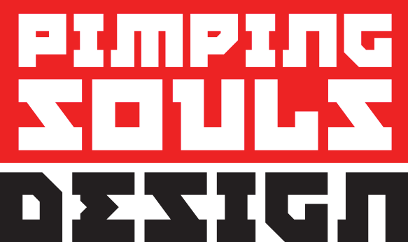 Pimping Souls Design studio identity